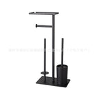 HavenRack Freestanding Toilet Paper Holder with Brush