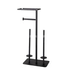 HavenRack Freestanding Toilet Paper Holder with Brush